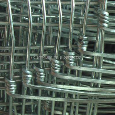 China Easily Assembled Net Sheep Fence Hot Dip Galvanized Wholesale Farm Fence Hinge Joint Wire Mesh Fence for sale