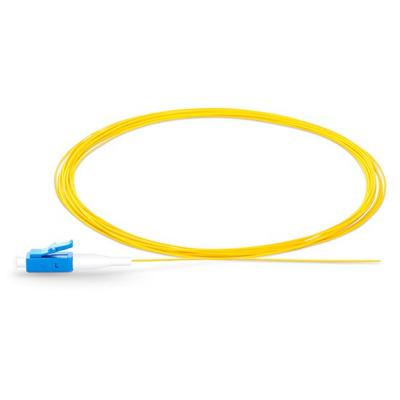 China FTTH 1Fiber 12Fiber LC UPC LC APC Single Mode Fiber Pigtail LC 1 Core 12 Core Fiber Optic Pigtail 0.9mm 2.0mm 3.0mm for sale