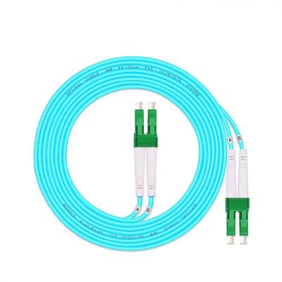 China LC/APC-LC/APC 10M15M 20M 25m LC/APC-LC/APC Multimode Duplex OM3 Fiber Cable Jumper Patch Cord 3M 5M for sale