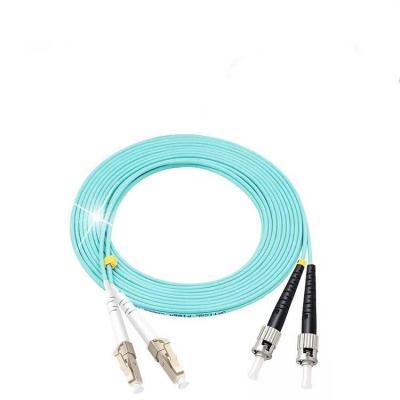 China ST/UPC-LC/UPC 10M15M 20M 25m ST/UPC-LC/UPC Duplex OM3 Fiber Multimode Cable Jumper Patch Cord 3M 5M for sale