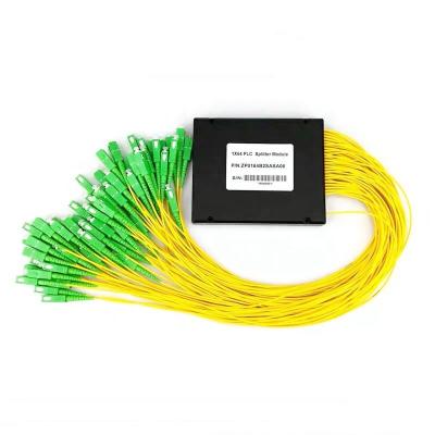 China CATV Wholesale Price FTTH Single Mode SC /APC 1x64 Fiber Optic ABS Splitter for sale