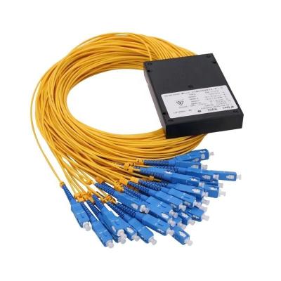 China CATV FTTH Single Mode SC /UPC 1x64 Fiber Optic ABS Splitter PLC Hot Selling Splitter for sale