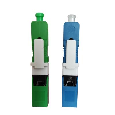 China Communication FTTH SCAPC Singlemode Fiber Optic Quick Connector H-07 FTTH SM Quick Connector for sale