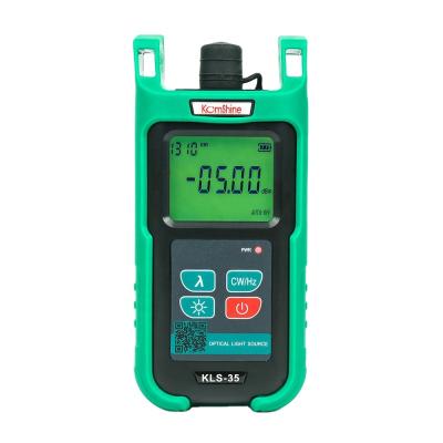 China Fiber Optic Light Source KLS-35 KomShine KPM-35 Power Meter FTTH Fiber Optic Cable and Singlemode Fiber Tester for sale