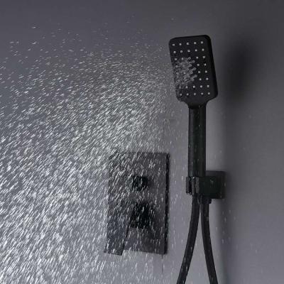 China Without Slide Bar Single Function Bathroom Square Overhead Shower Head For Bathroom for sale