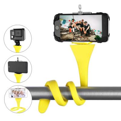 China Portable Flexible Flexible Monkey Stick Selfie Stick Monkey Pod Tripod Mount Monopod Wireless Holder for iPhone Camera Car Bicycle Universal for sale