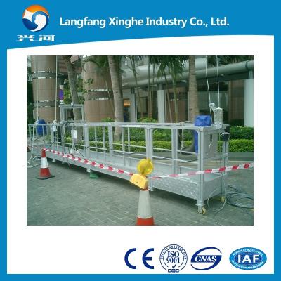 China Construction hanging basket , suspended scaffolding , hanging working platform for sale