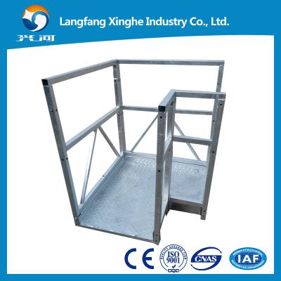 China L TYPE aluminium alloy / hot galvanized suspended scaffolding / suspending machine for sale