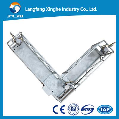 China L TYPE aluminium alloy / hot galvanized suspended platform / swing stage for sale