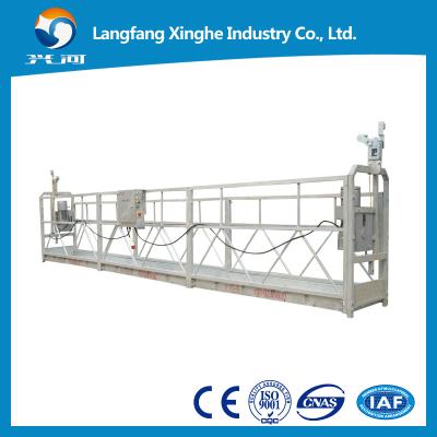 China zlp series electric lifting platform , building maintenance gondola , electric scaffold platform for sale