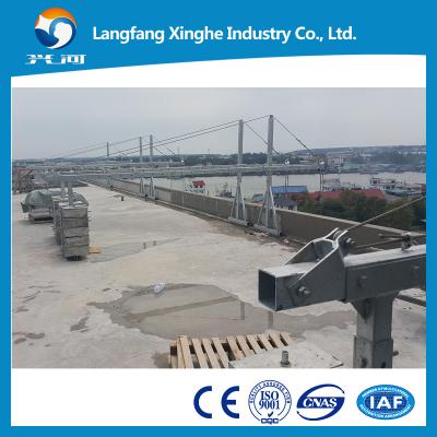 China ZLP630-B Malaysia aluminum gondola platform , suspended rope platform , cleaning lifting cradle for sale