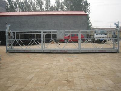 China High rise window cleaning equipment ,  parapet clamps suspended platform , cradle swing stage zlp platform for sale