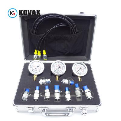 China Excavator Hydraulic Pressure Gauge 6000 PSI Pressure Test Kit for sale