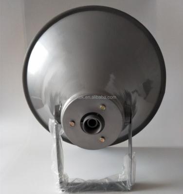 China 20inch IP65 PORTABLE Aluminum Gray Round PA Horn Speaker for sale