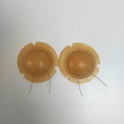 China PORTABLE PA Diaphragm 38mm Titanium Or Phenolic Voice Coil Speaker for sale