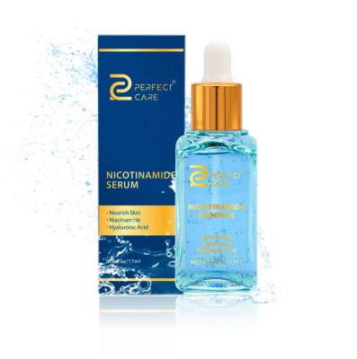 China Moisturizer Private Label Blue Whitening Lightening Brighten Skin Care Facial Serum For Dull Skin for sale