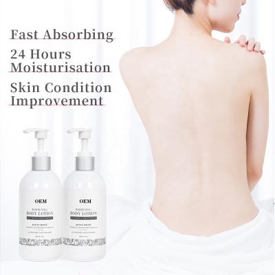 China Whitening OEM Manufacturers Cheap Moisturizing New Vegan Milk Body Cream Body Bath Hotel Organic Brightening Body Lotion for sale