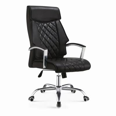 China Comfortable (height) boss chair fashion high class director swivel chair adjustable leather executive meeting chair for sale