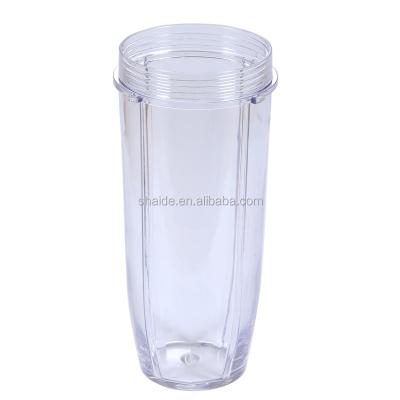 China Household 32oz Clear Extra Large Replacement Plastic Blender Cup For Use With Nutri Brand Accessories for sale