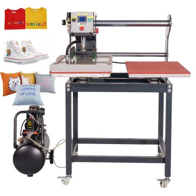 China Convenient OKAI  heat press machines pet film dtf printing machine Automatic pressing clear picture for sale