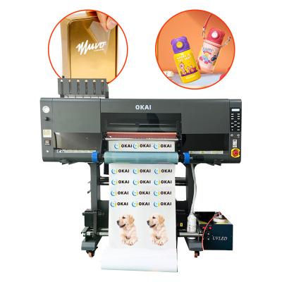 China Manufacturing Plant High Quality Uv Printer DTF 0-600mm Stabilize Print Width Printing Uv I3200 DTF Printer For Crystal Label for sale