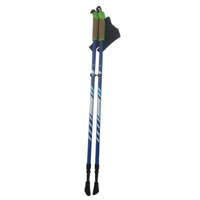 China Comfortable Trekking Plastic Poles Cork Handle Walking Sticks from head+cork for sale