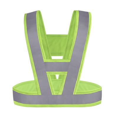 China From HI weaving belt safety belt namely construction reflective adjustable reflective vest traffic for sale