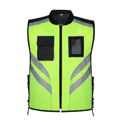 China High Quality Customized High Visibility Logo Reflective Engineer Safety Vest Apparel for sale