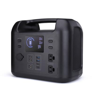 China Type C 500W AC Output Power Station 162000mAh 518Wh Portable Backup Power Supply for sale