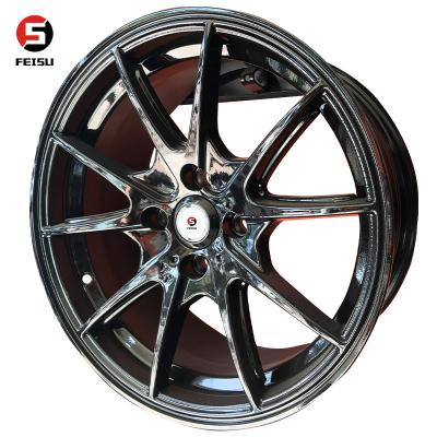 China G25 aluminum 15 inch 16 inch 17 inch 18 inch 19 inch black racing car alloy wheels mags car rims for sale