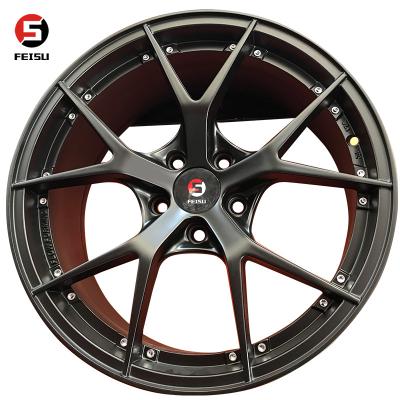 China Wholesale private production 18 new design aluminum 19 20 21 22 23 24 inch car alloys forged wheels chrome mags fashion custom rims for sale