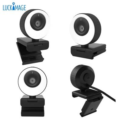 China Luckimage New Arrivals USB 2.0 Desktop or Laptop Webcam 1080p Live Streaming USB Webcam for sale