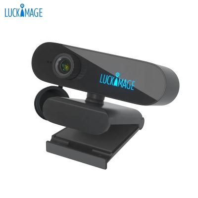 China Luckimage New Design Computer PC Camera Webcam 1080p Full HD USB Webcam Cover TV Android Box Laptops for sale