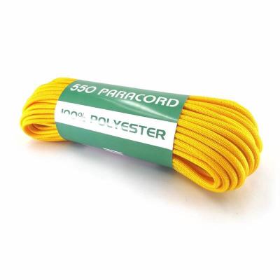 China Poliéster 100 tienda de nylon Guy Ropes de los filamentos 550lbs de la cuerda 7 del pie en venta