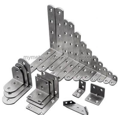 China Furniture Fixture Corner Furniture Brace And Angle Bracket Galvanized for sale