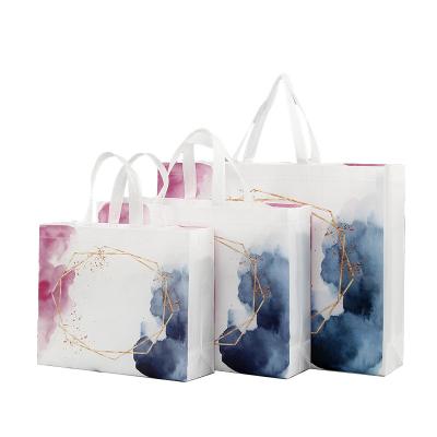 China Reusable Wholesale Grocery Bags PP Shopping Tote Bags Promotional Boutique Bags for sale