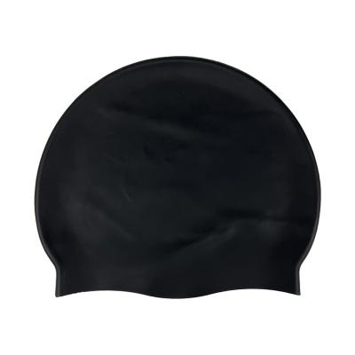 China Various Color Durable Silicone OEM Swimming Cap With Customized Logo for sale