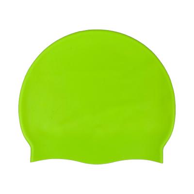 China Durable High Quality Waterproof Silicone Swimming Hat Silicone Swimming Cap Custom Printed for sale