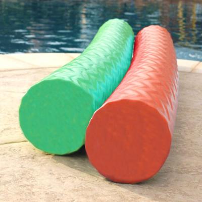 China Soft Waterfun Vinyl Coated NBR / PVC Closed Cell Foam Pool Noodles for sale