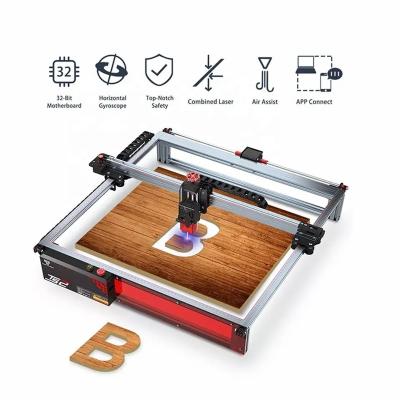 China 3D Twotrees Ts2 10W Graveur Laser 3D Xm Laser Engraver Madera De Roble Barriles Mquina De Grabado Laser Engraving Machines for sale