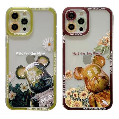 China Accessories Shockproof Heavy Duty Shockproof Phone Cell Phone Bear Back Cover For iPhone 13 pro 12 pro 11 max Xs Xs 7 max 8 plus phone cases for sale