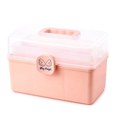 China New product folding medicine sto small medicine box medicine box household multifunctional plastic large capacity portable first aid medical kit for sale