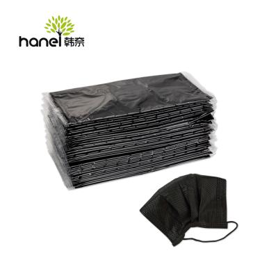 China All Face Mask Manufacturer Wholesale 3-Ply Disposable Surgical Black Medical Face Mask On Sale for sale