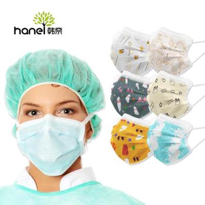 China Mascherine Chirurgiche Breathable 3 Ply Color Disposable White Surgical Mask for sale