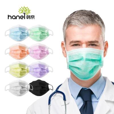 China Breathable Masks 3Ply Disposable Respirators Decorative Medical Face Masks for sale