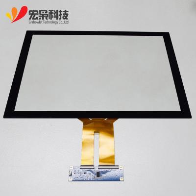 China Industrial Application 17 Inch Industry Projected Capacitive Multi Touch Screen Panel for sale