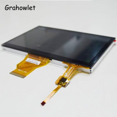 China Industrial Application 1000cd/m2 LCD Panel 7 Inch 800x480 Capacitive Touch Screen LCD for sale