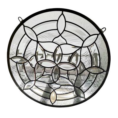 China Unique Design Window Decor Monarch Butterfly Cathedral Stained Glass Sheets Ceiling Panels 3mm 4mm for sale