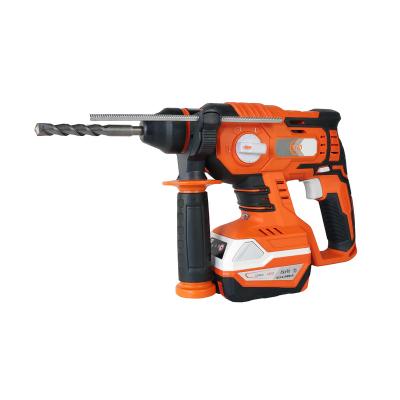 China 20v Lithium-ion 4 Stock Drill Nails 20V Professional Electric Brushless Motor Cordless Rotary Hammer Drill 3.0/4.0/6.0Ah Max for sale