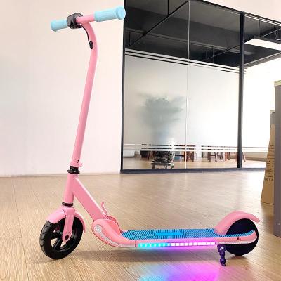 China 6-12 years old Qingmai flashing wheel scooter Kids Scooter Bike with LED Light kids toy kids scooter sale for sale